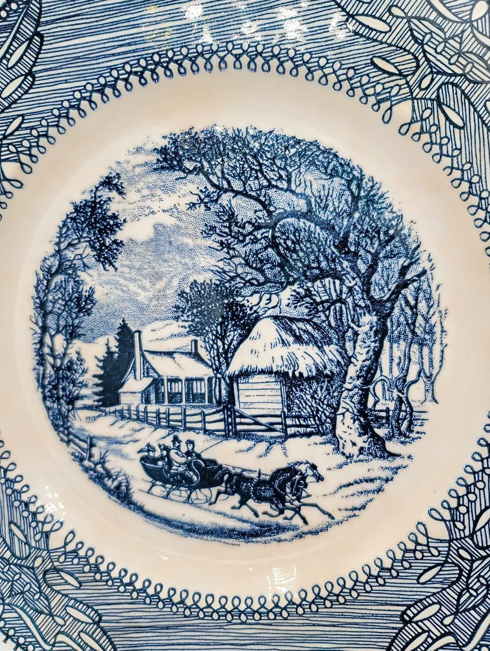 Currier & Ives pair royal